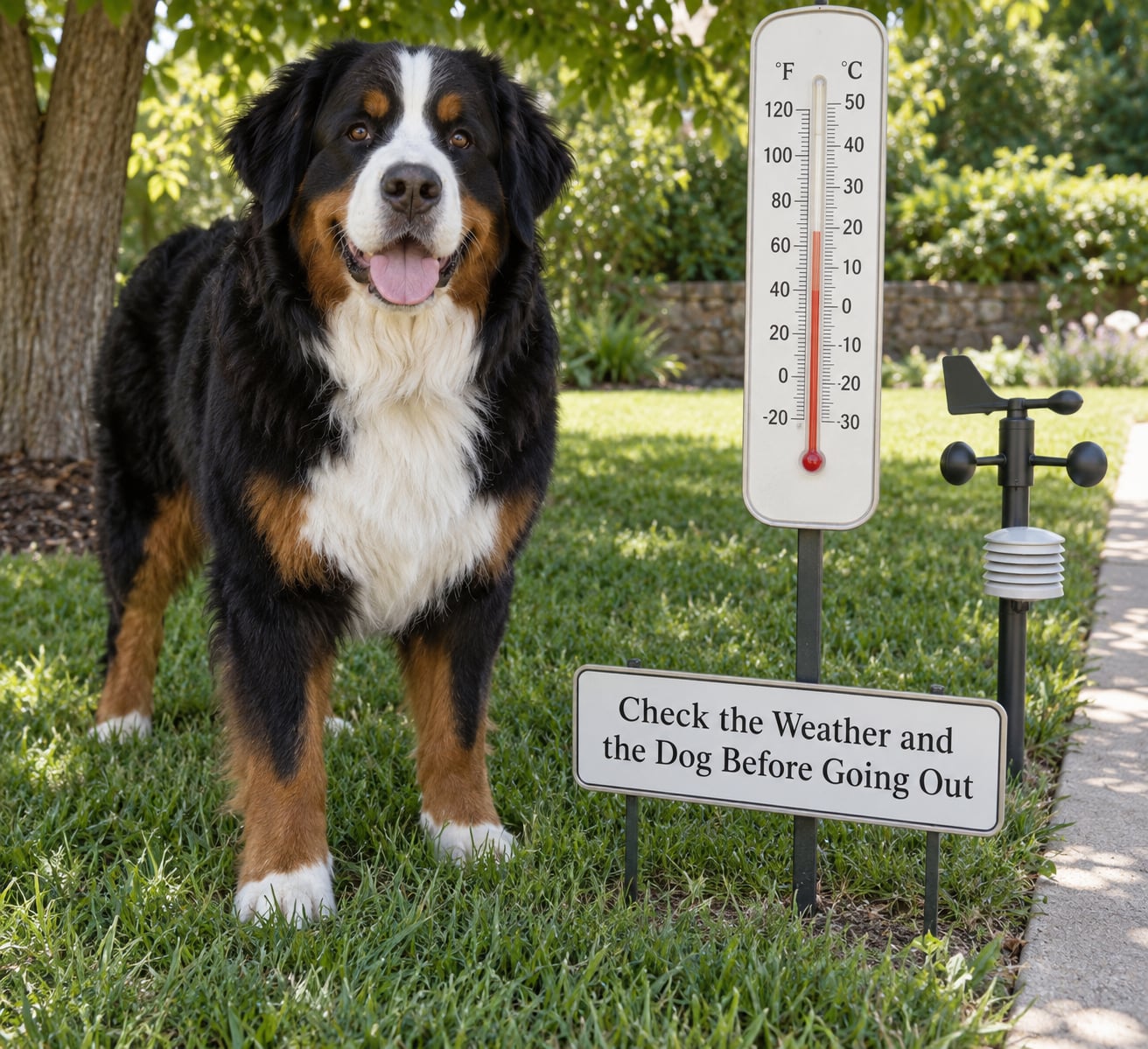 Check the Weather and the Dog Before Going Out