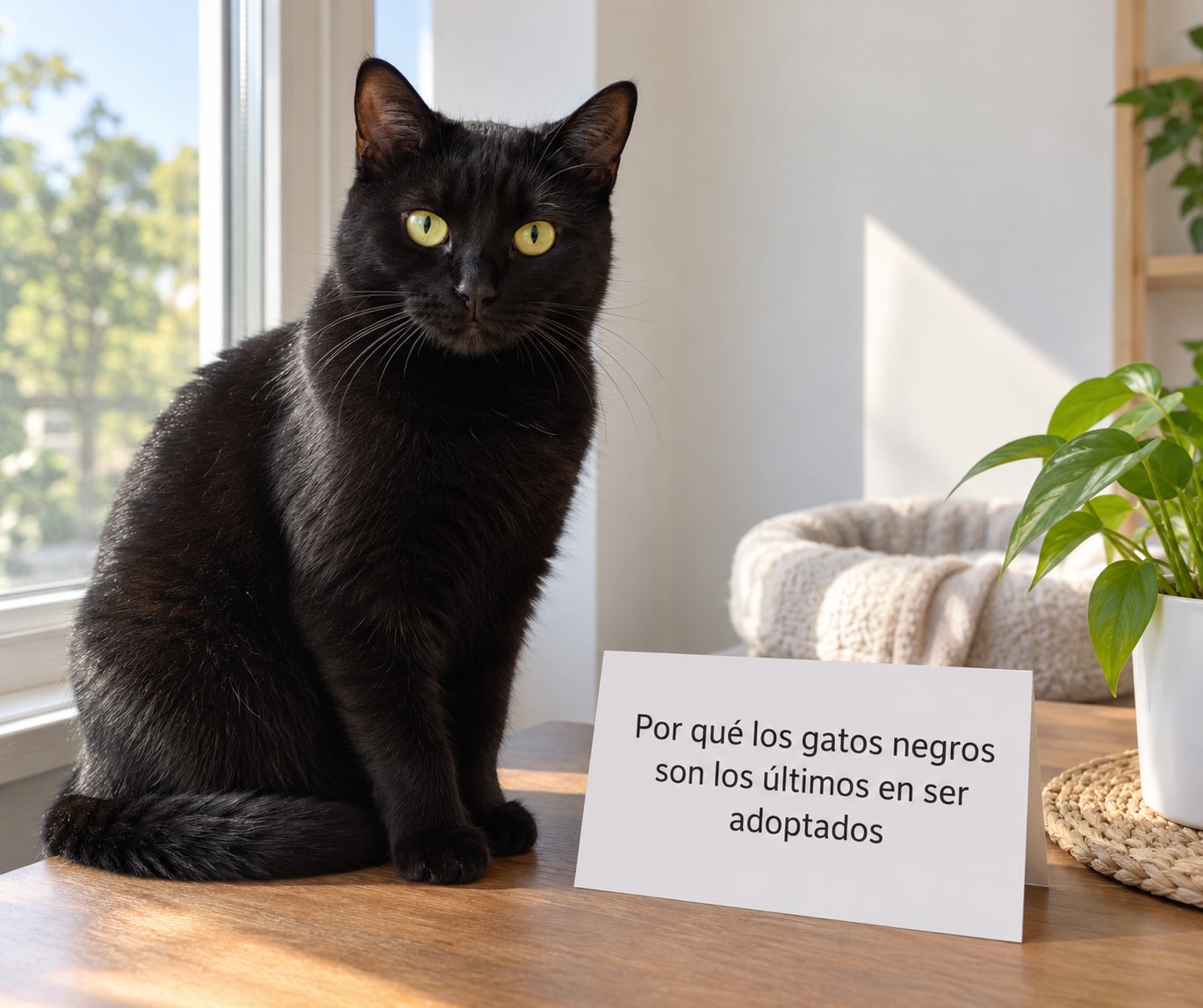 Por qué los gatos negros son los últimos en ser adoptados