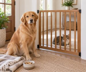 how to introduce a dog to a cat in the same home