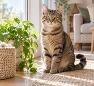 how to tell if a cat is happy or stressed