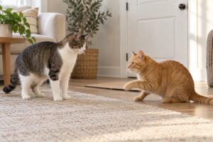 how to tell if cats are playing or fighting