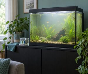 why is my aquarium water cloudy