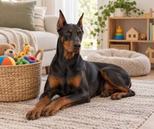 doberman temperament with kids explained