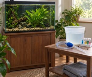 how often to do a water change in a fish tank