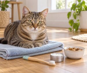 how to brush a cat's teeth and prevent dental disease