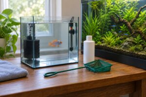 how to quarantine new fish before adding them