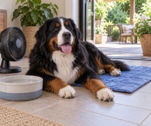 bernese mountain dog care in hot climates