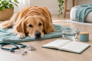 when diarrhea in a dog needs a vet visit