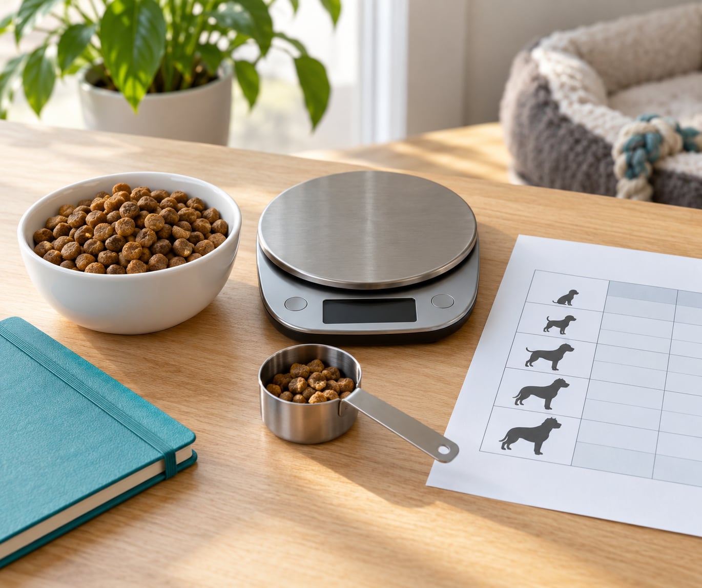 how much should a puppy eat by weight and age