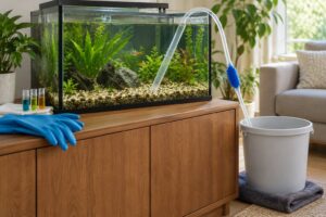 how to clean aquarium gravel without a mess