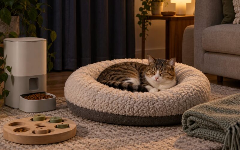 How to Stop a Cat from Meowing at Night: Easy Guide (2026)