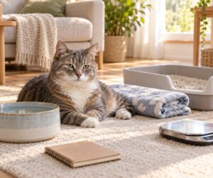 how to care for a senior cat day to day
