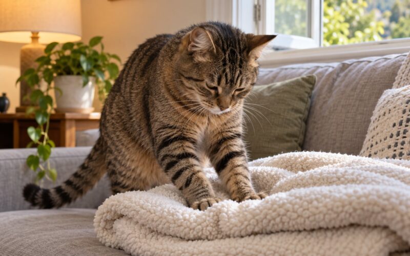 Why Does My Cat Knead With Her Paws? (October 2026)