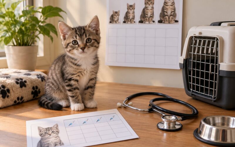 Cat Vaccination Schedule for Indoor Cats (October 2026)