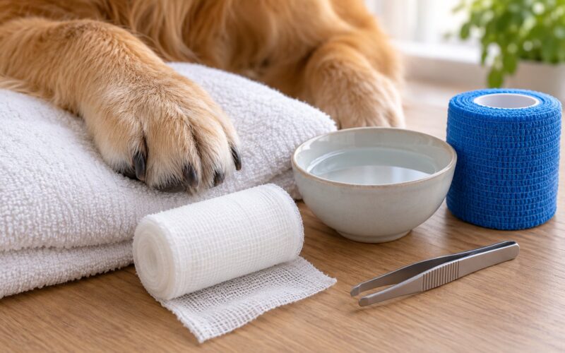 How to Stop Minor Bleeding on a Dog’s Paw (October 2026)
