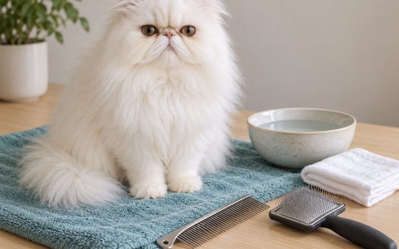Persian Cat Eye and Coat Care: A Simple Guide (2026)