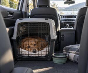 how to help a dog with car sickness