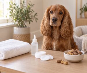 cocker spaniel ear care routine