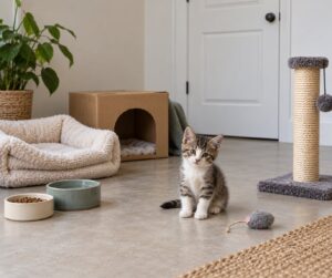 how to introduce a kitten to a resident cat