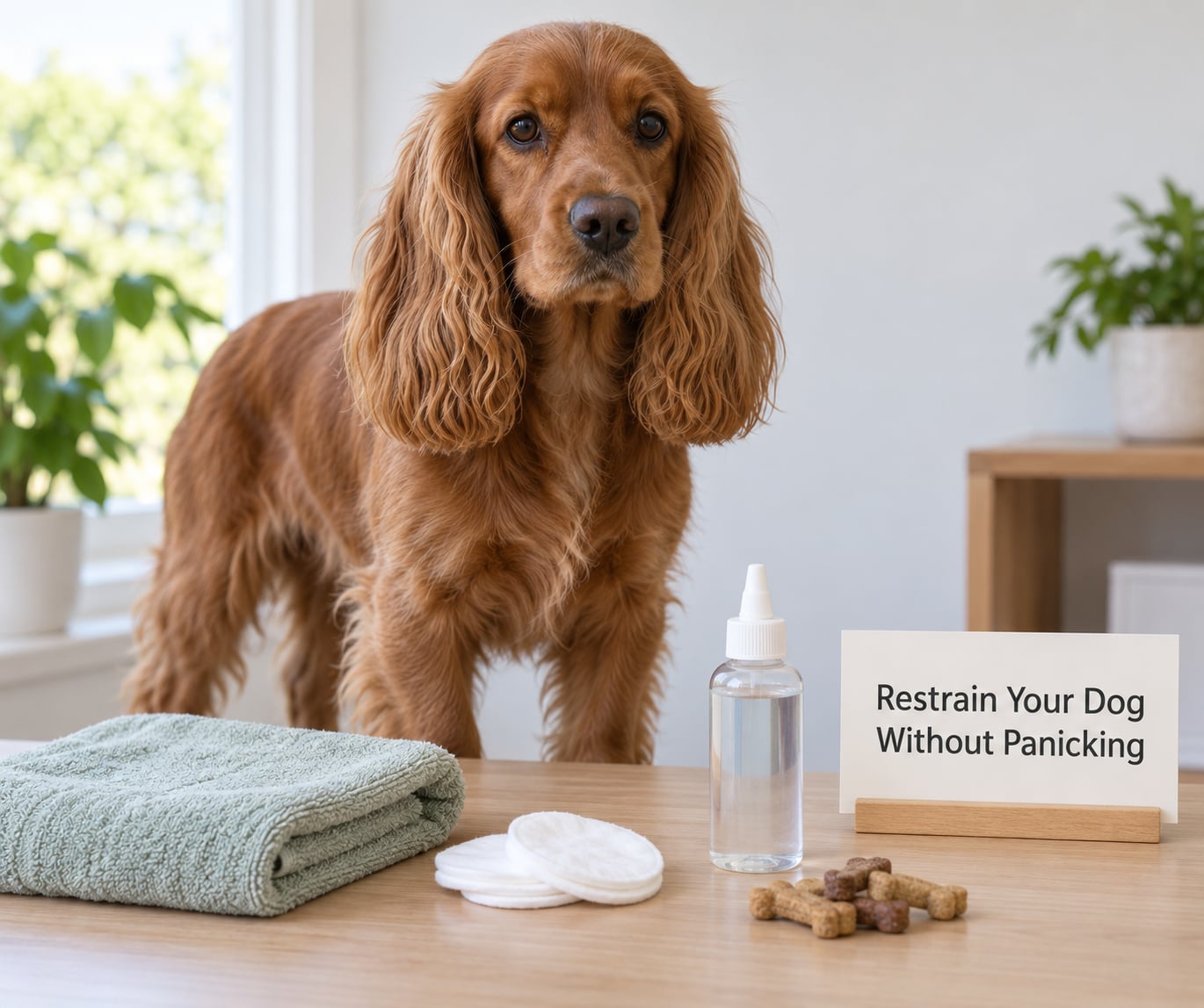 Restrain Your Dog Without Panicking