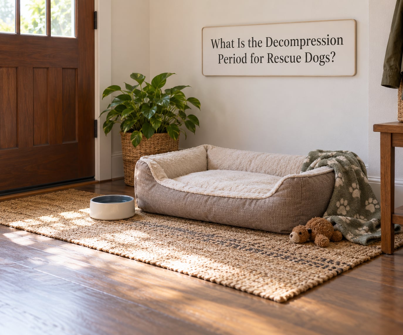 What Is the Decompression Period for Rescue Dogs?