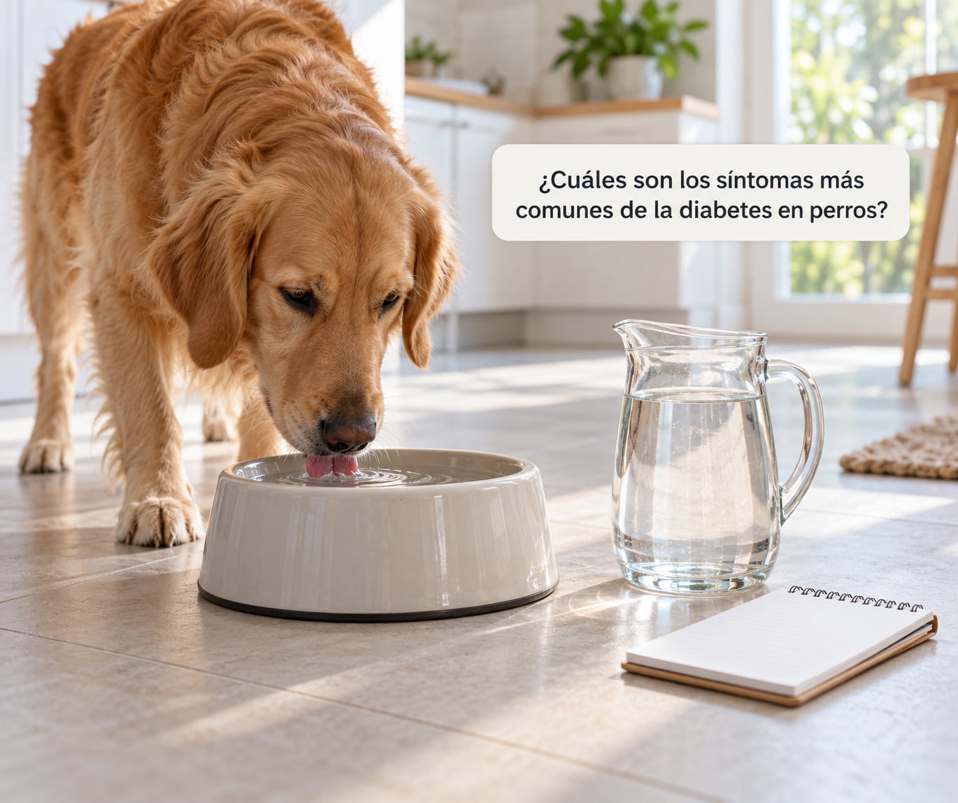 ¿Cuáles son los síntomas más comunes de la diabetes en perros?