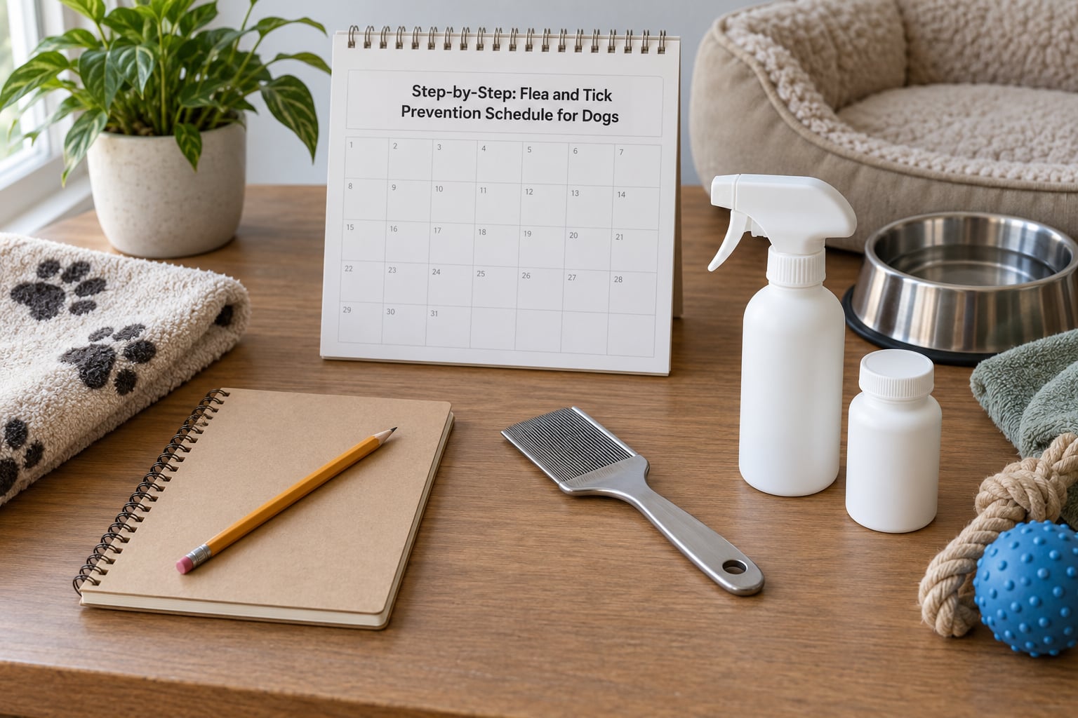Step-by-Step: Flea and Tick Prevention Schedule for Dogs