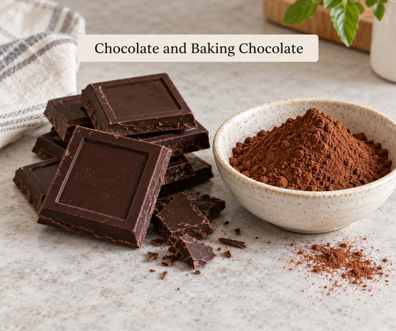 Chocolate and Baking Chocolate