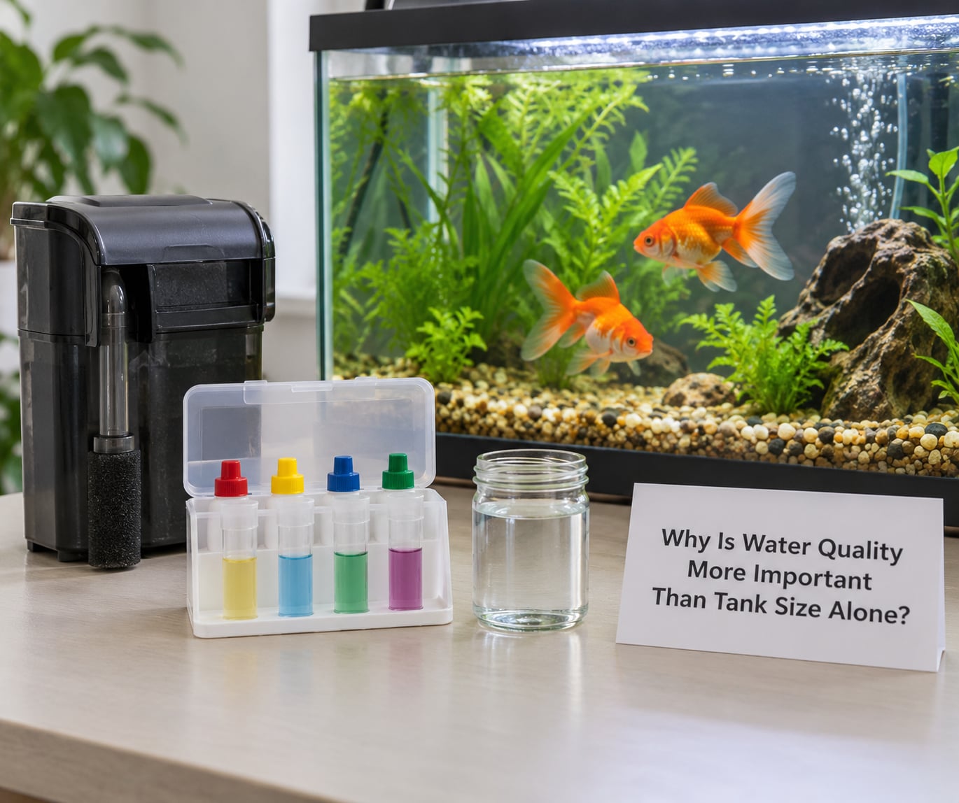 Why Is Water Quality More Important Than Tank Size Alone?