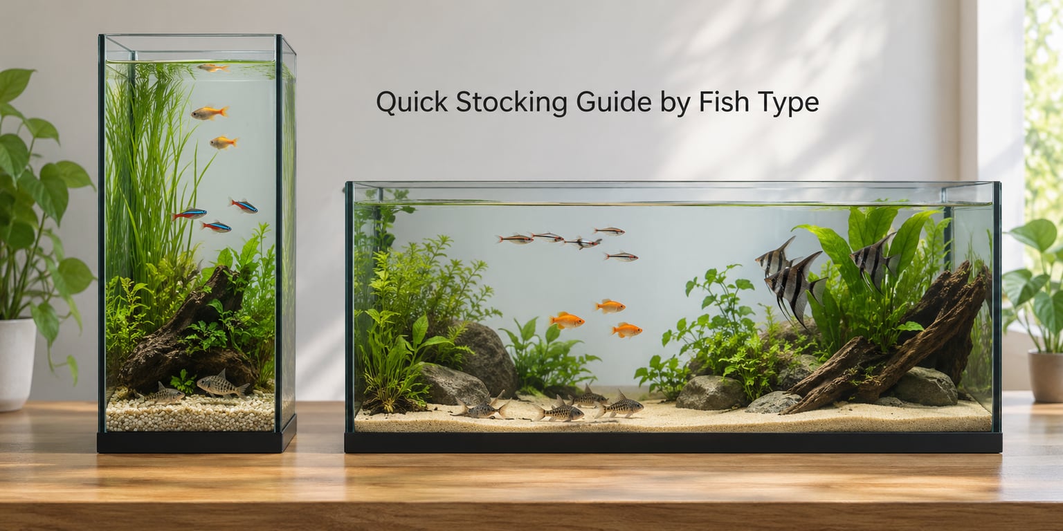 Quick Stocking Guide by Fish Type