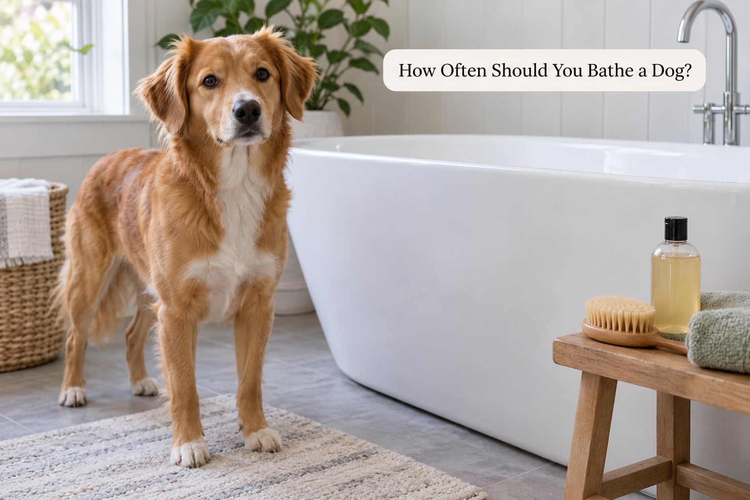 How Often Should You Bathe a Dog?
