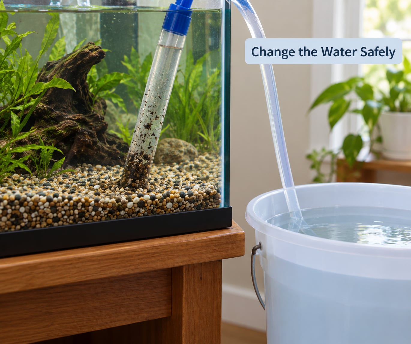 Change the Water Safely
