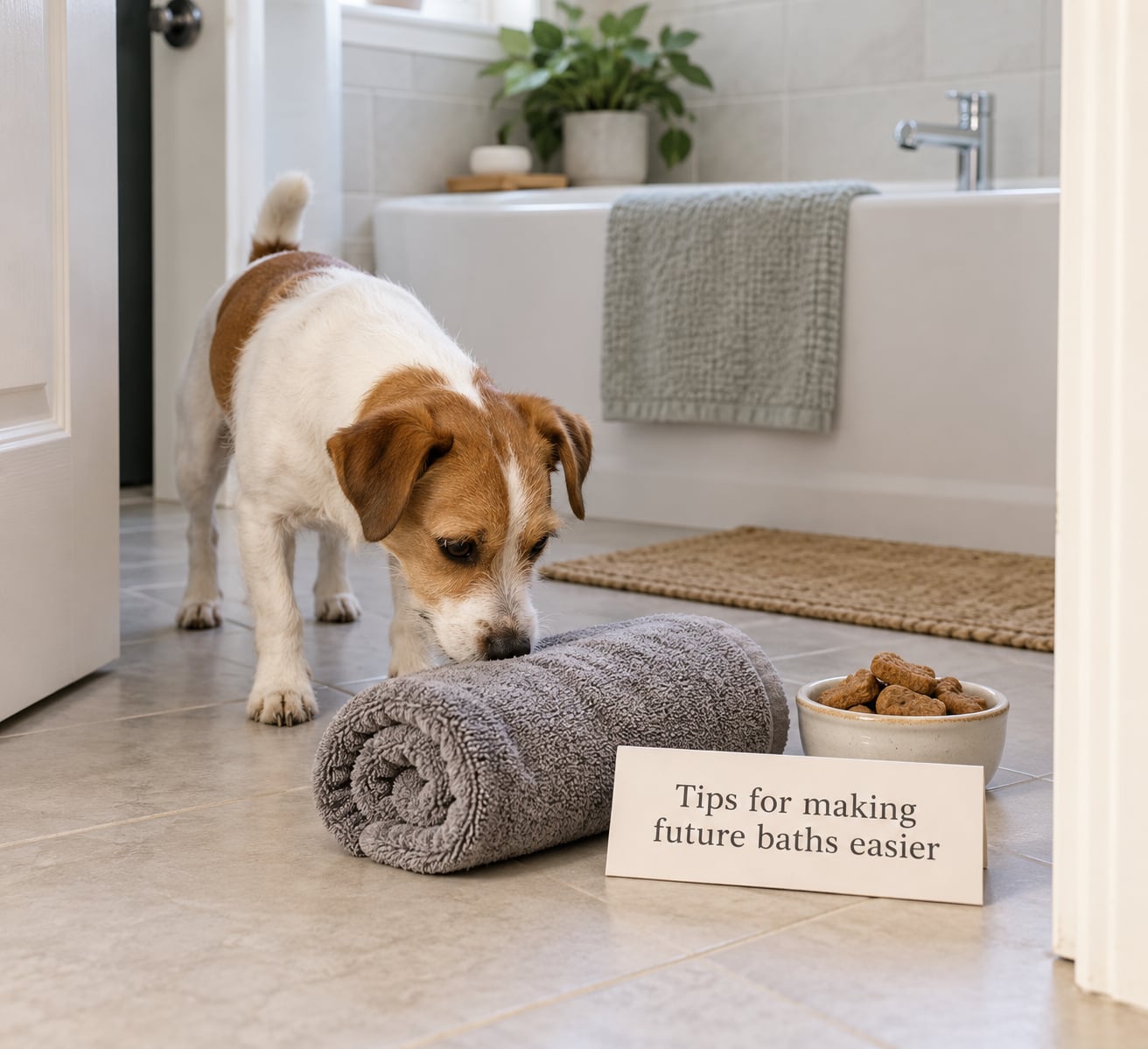 Tips for making future baths easier