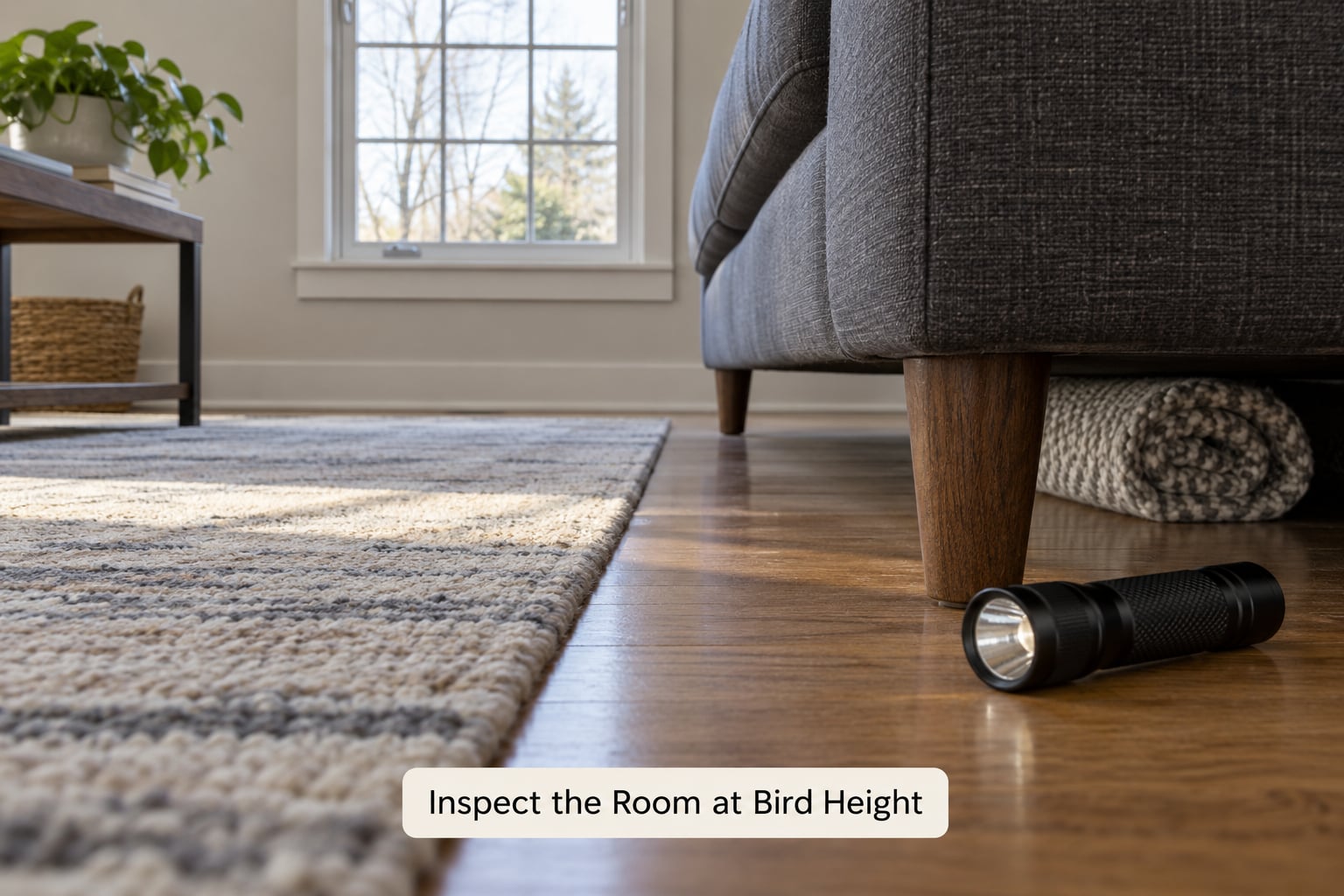 Inspect the Room at Bird Height
