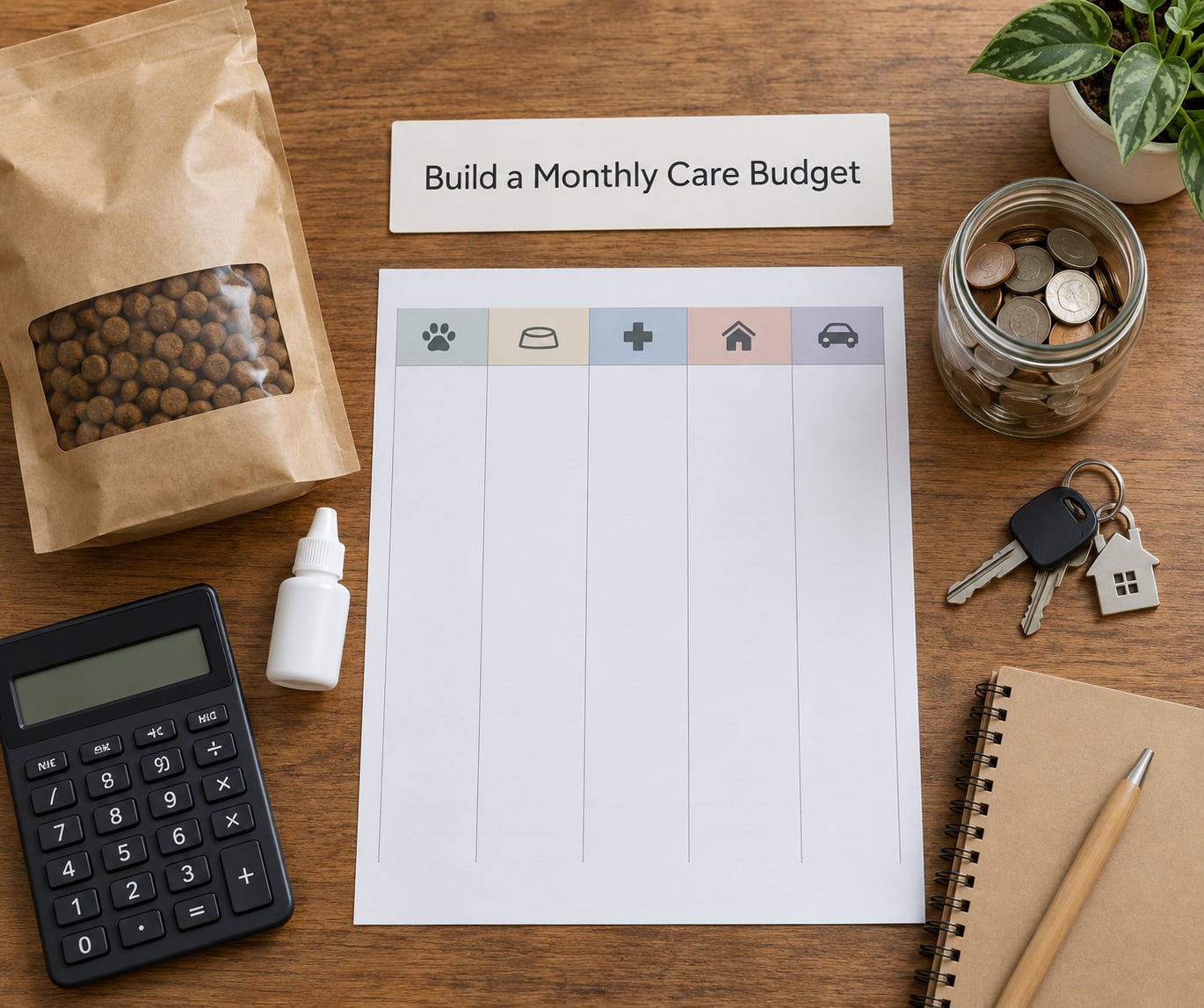 Build a Monthly Care Budget