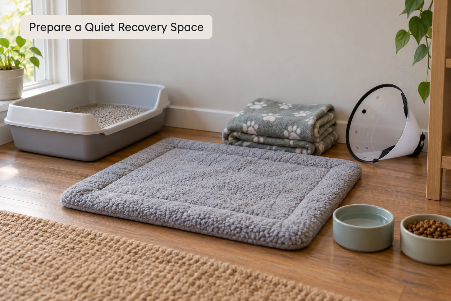 Prepare a Quiet Recovery Space