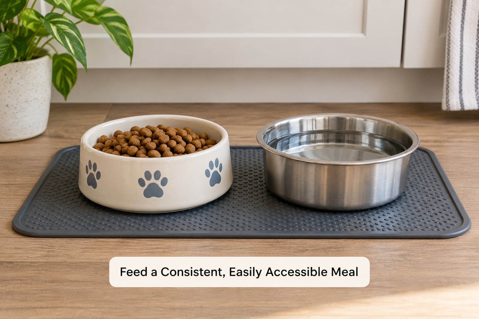 Feed a Consistent, Easily Accessible Meal