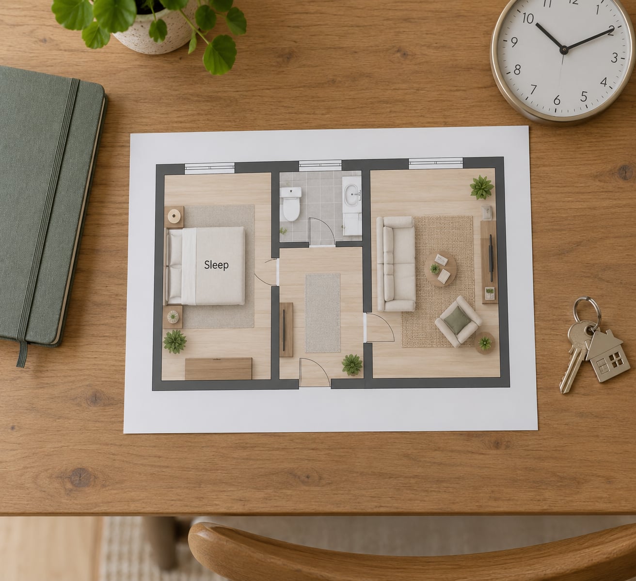 Map Your Daily Routine and Living Space