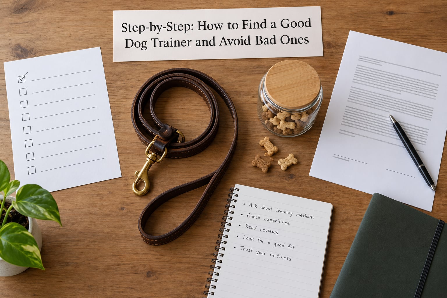 Step-by-Step: How to Find a Good Dog Trainer and Avoid Bad Ones