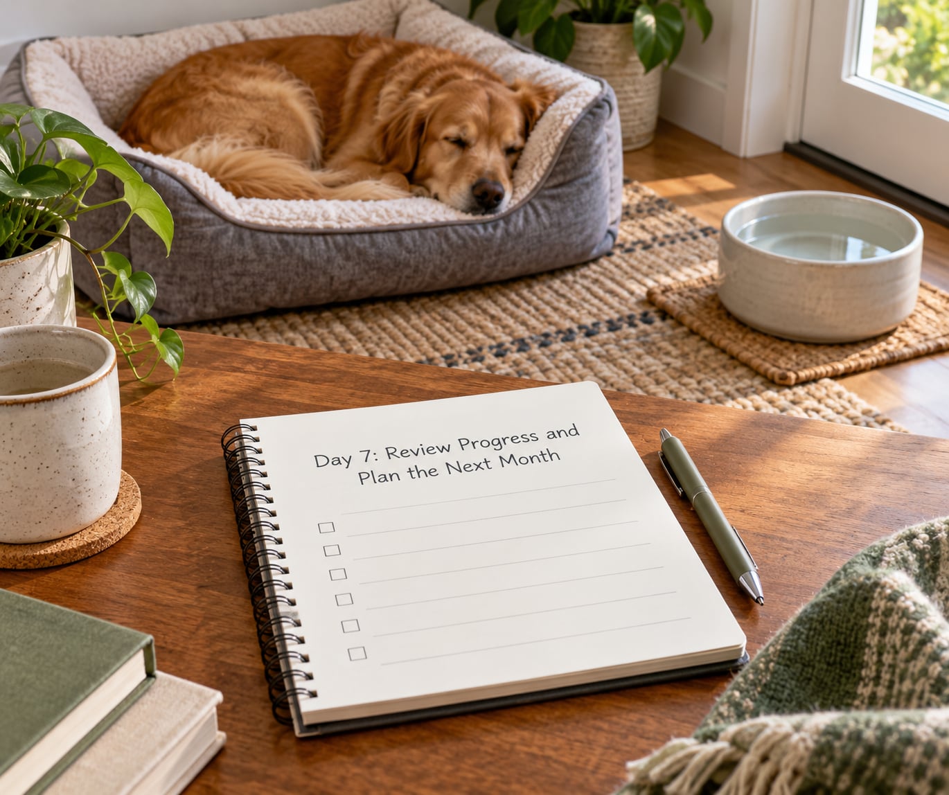 Day 7: Review Progress and Plan the Next Month
