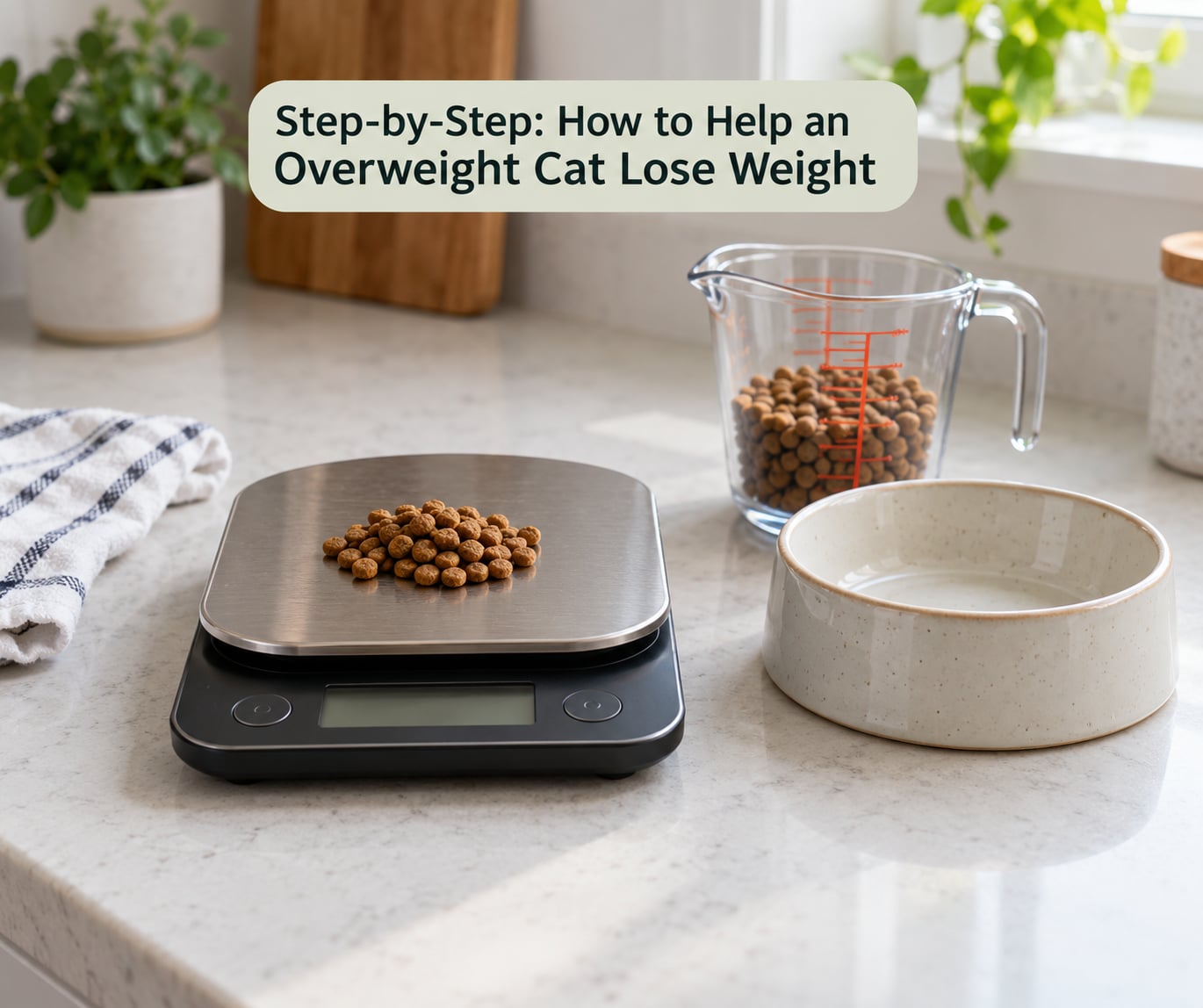 Step-by-Step: How to Help an Overweight Cat Lose Weight