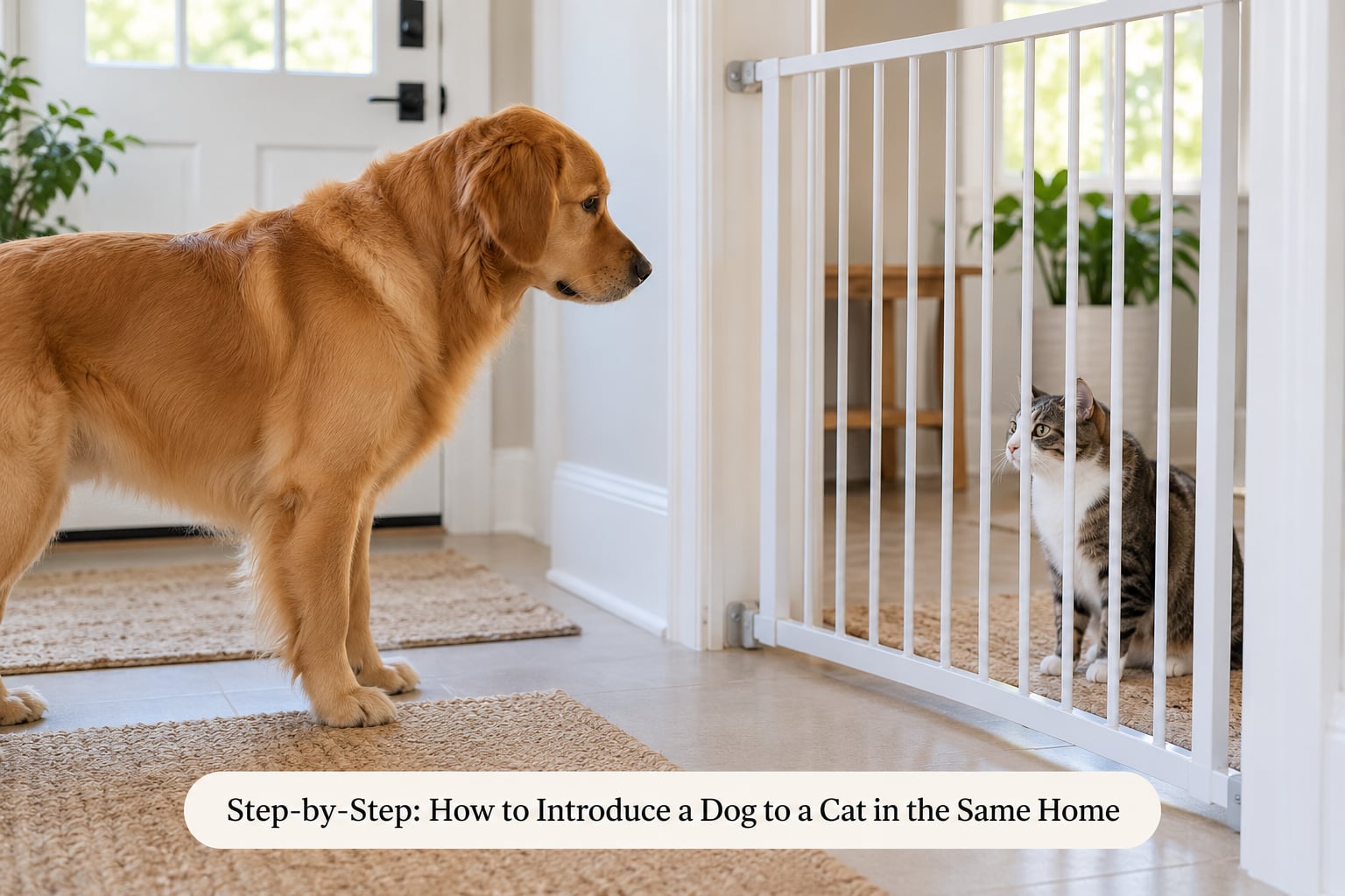 Step-by-Step: How to Introduce a Dog to a Cat in the Same Home