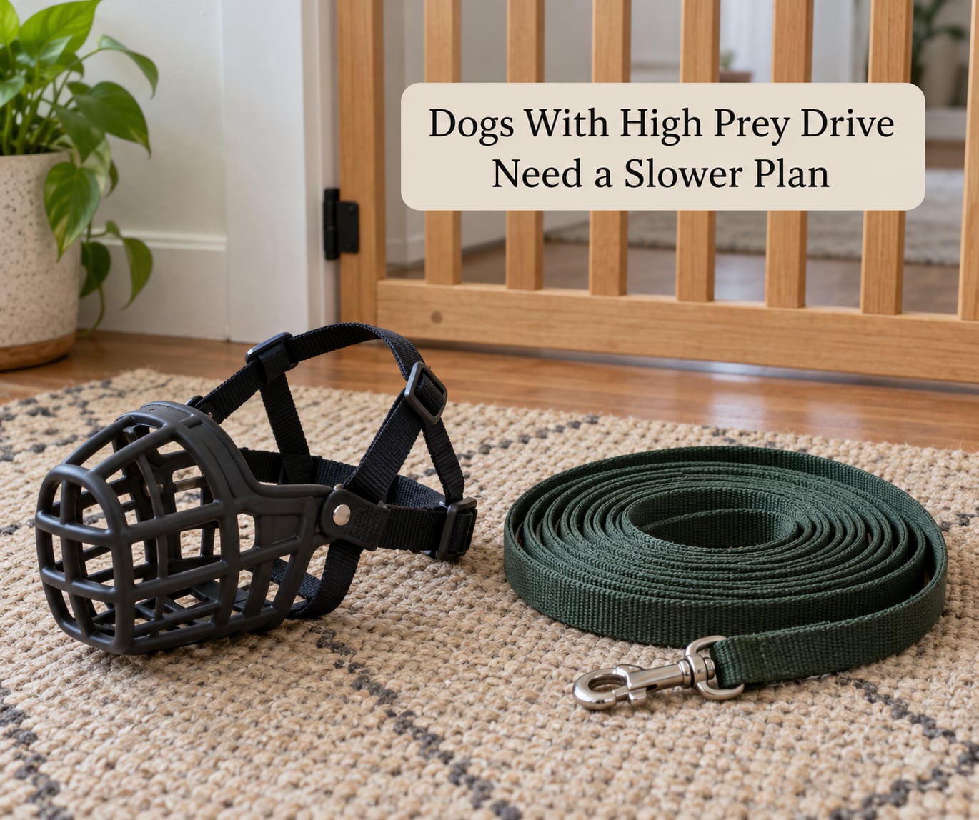 Dogs With High Prey Drive Need a Slower Plan