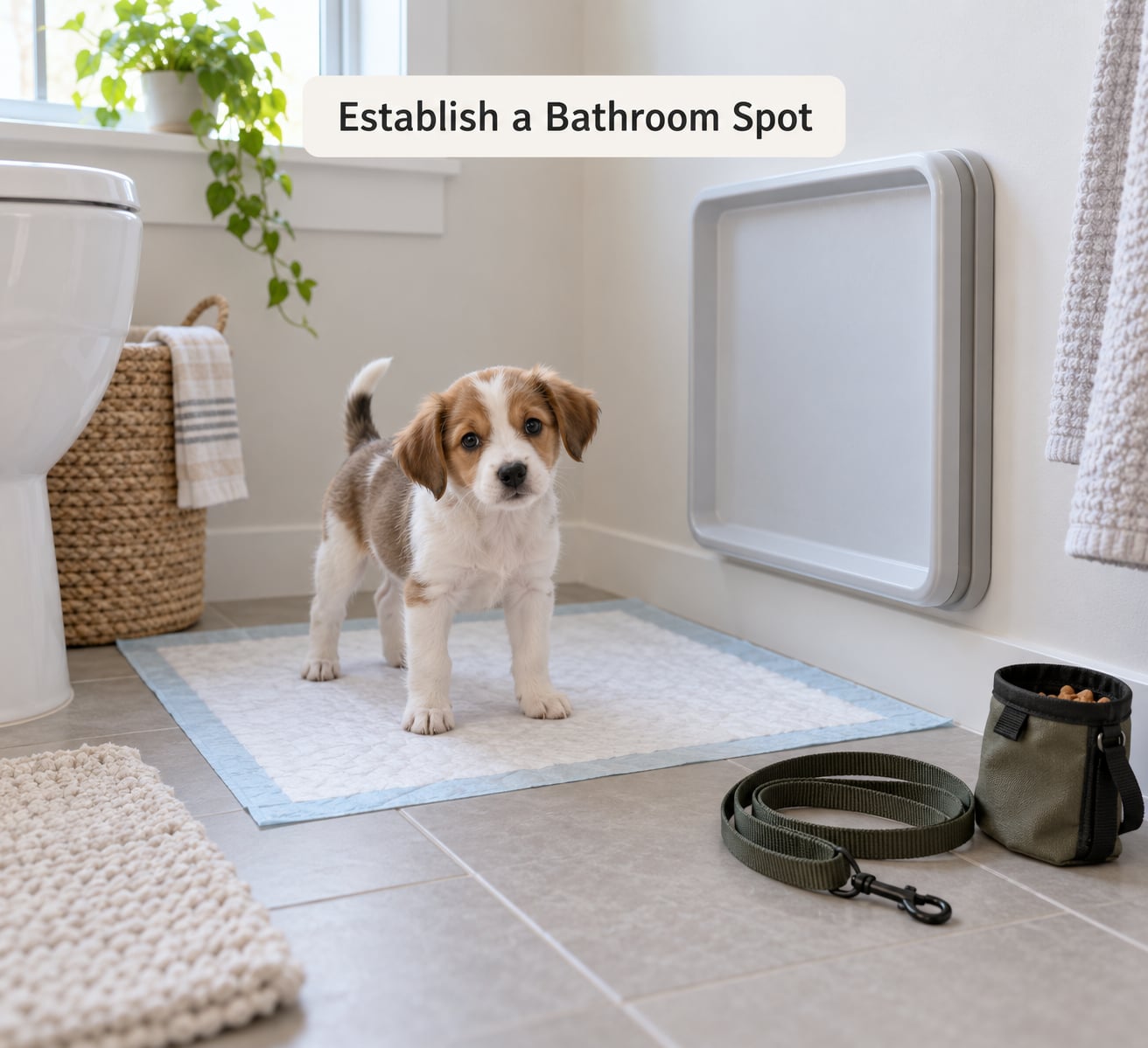 Establish a Bathroom Spot