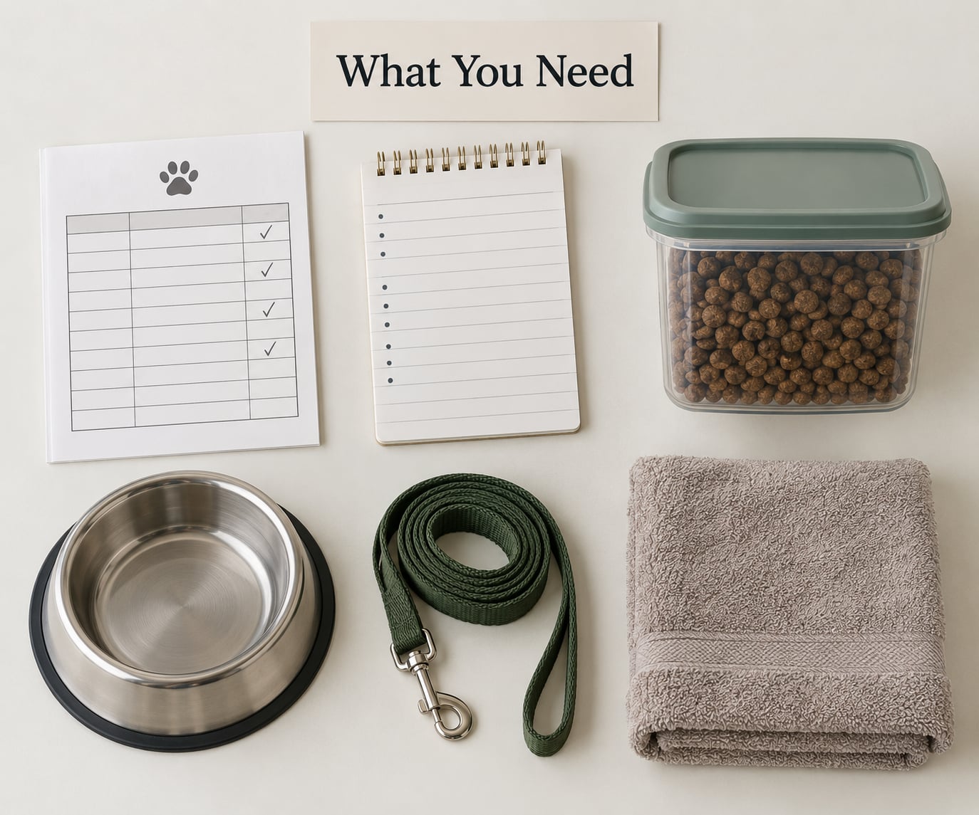 What You Need