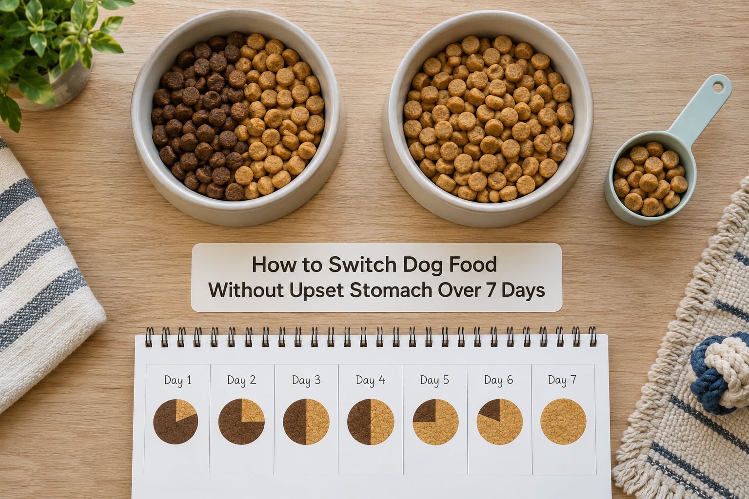 How to Switch Dog Food Without Upset Stomach Over 7 Days