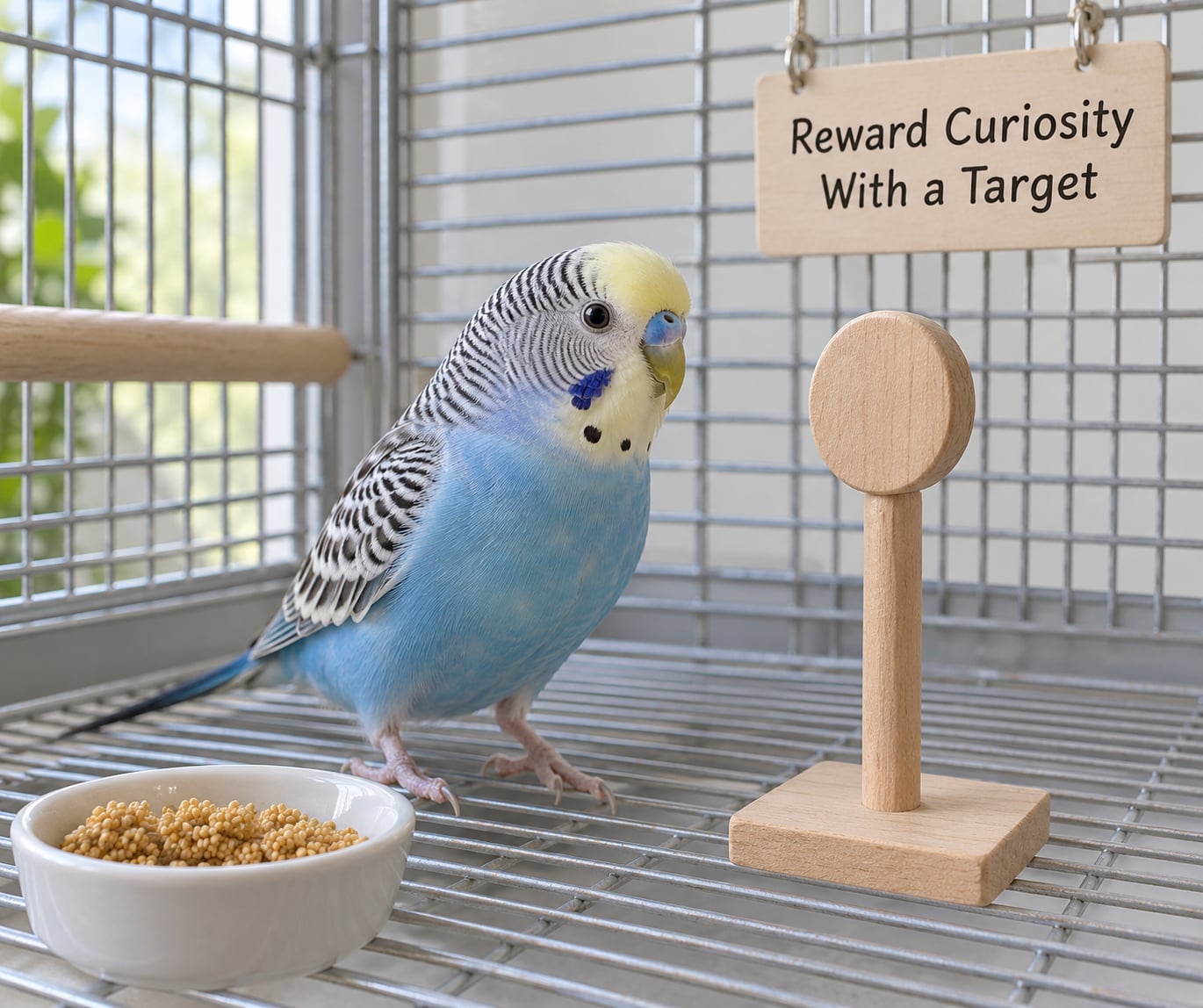 Reward Curiosity With a Target