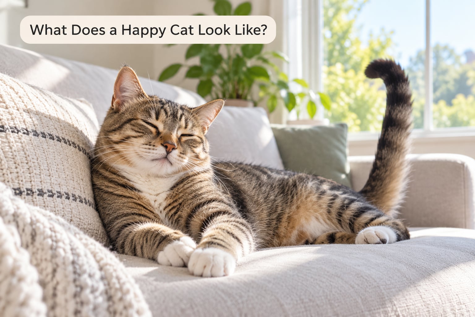 What Does a Happy Cat Look Like?