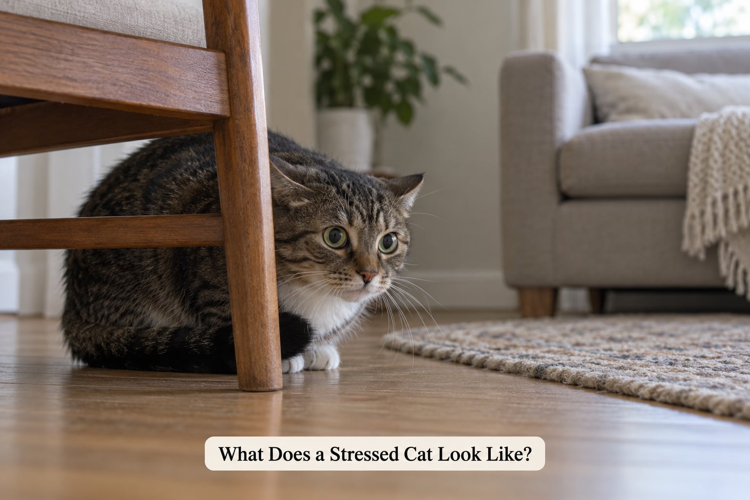 What Does a Stressed Cat Look Like?