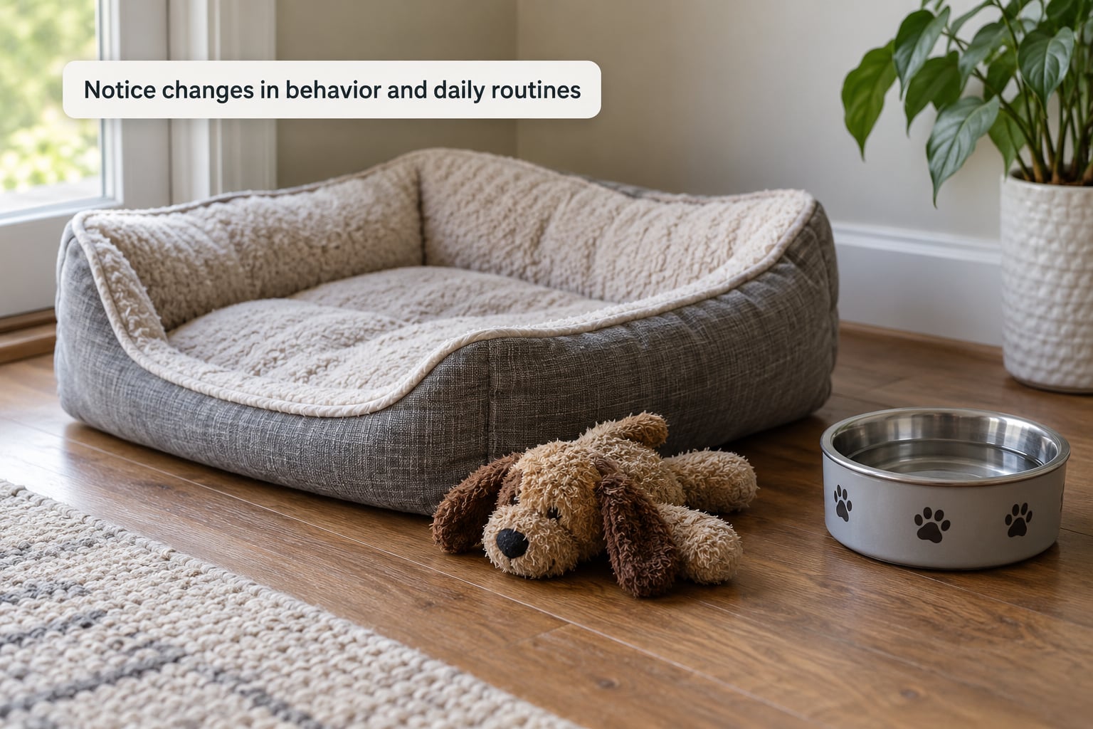 Notice changes in behavior and daily routines